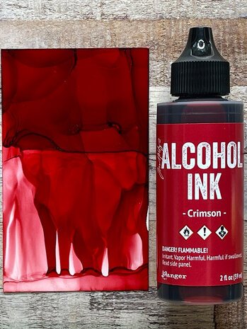 Ranger Tim Holtz Alcohol Ink Crimson 2 fl oz (TAG76216) Ranger Tim Holtz Alcohol Ink Crimson 2 fl oz (TAG76216)