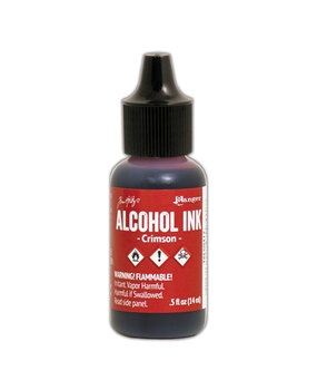 Ranger Tim Holtz Alcohol Ink Crimson 0.5 fl oz (TAL59417)