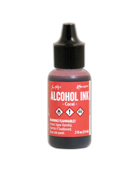 Ranger Tim Holtz Alcohol Ink Coral 0.5 fl oz (TAL59400)