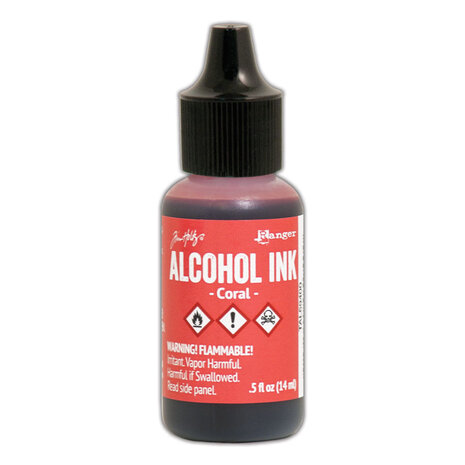 Ranger Tim Holtz Alcohol Ink Coral 0.5 fl oz (TAL59400) Ranger Tim Holtz Alcohol Ink Coral 0.5 fl oz (TAL59400)