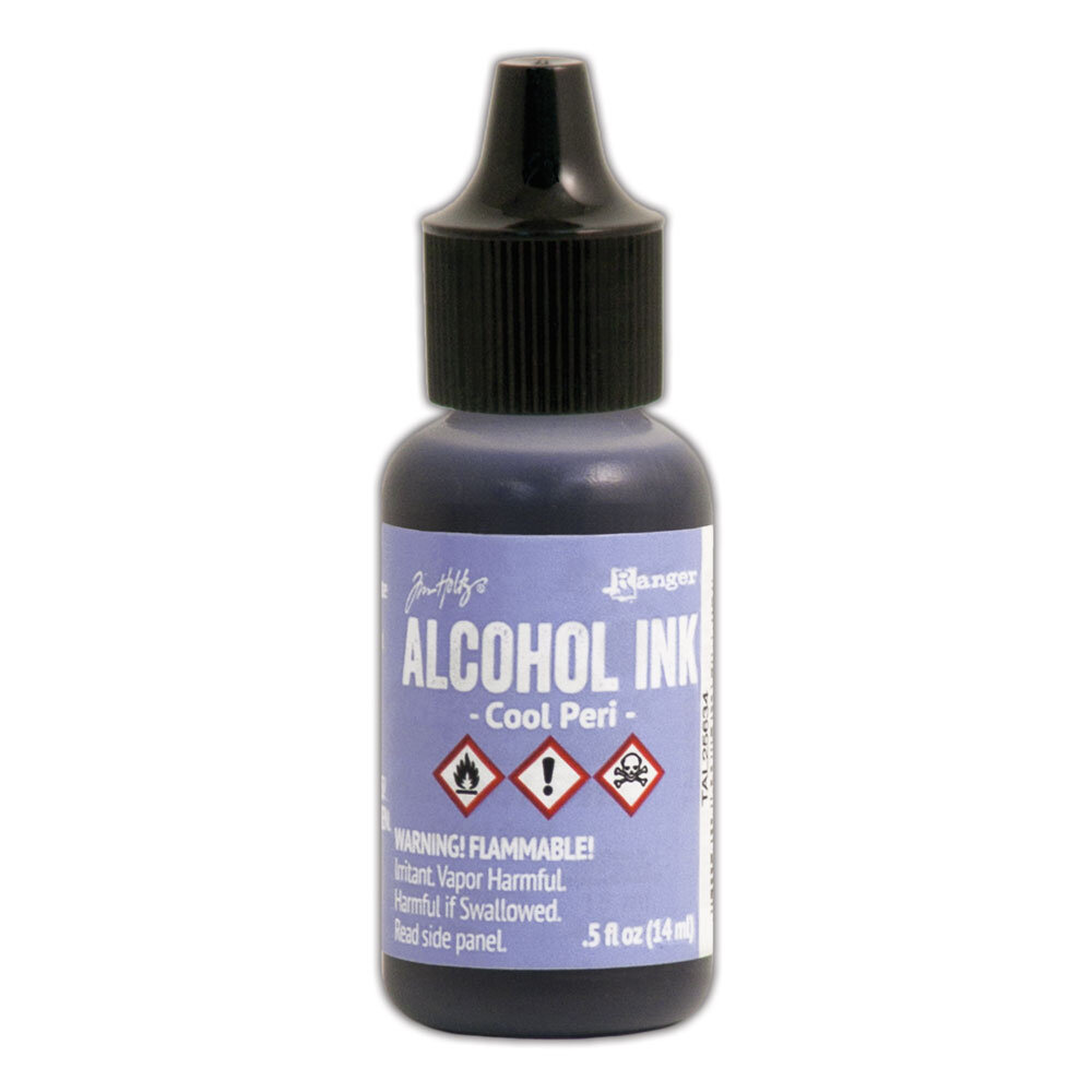Ranger Tim Holtz Alcohol Ink Cool Peri 0.5 fl oz (TAL25634) Ranger Tim Holtz Alcohol Ink Cool Peri 0.5 fl oz (TAL25634)