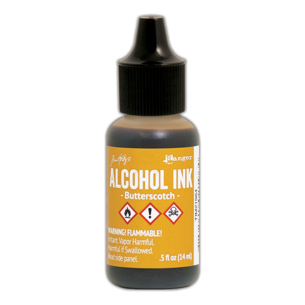 Ranger Tim Holtz Alcohol Ink Butterscotch 0.5 fl oz (TIM21964) Ranger Tim Holtz Alcohol Ink Butterscotch 0.5 fl oz (TIM21964)