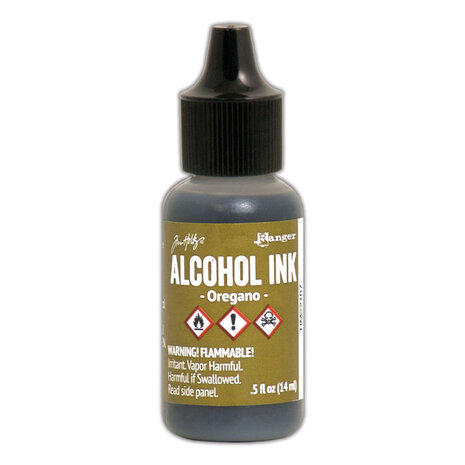 Ranger Tim Holtz Alcohol Ink Oregano 0.5 fl oz (TIM22107) Ranger Tim Holtz Alcohol Ink Oregano 0.5 fl oz (TIM22107)