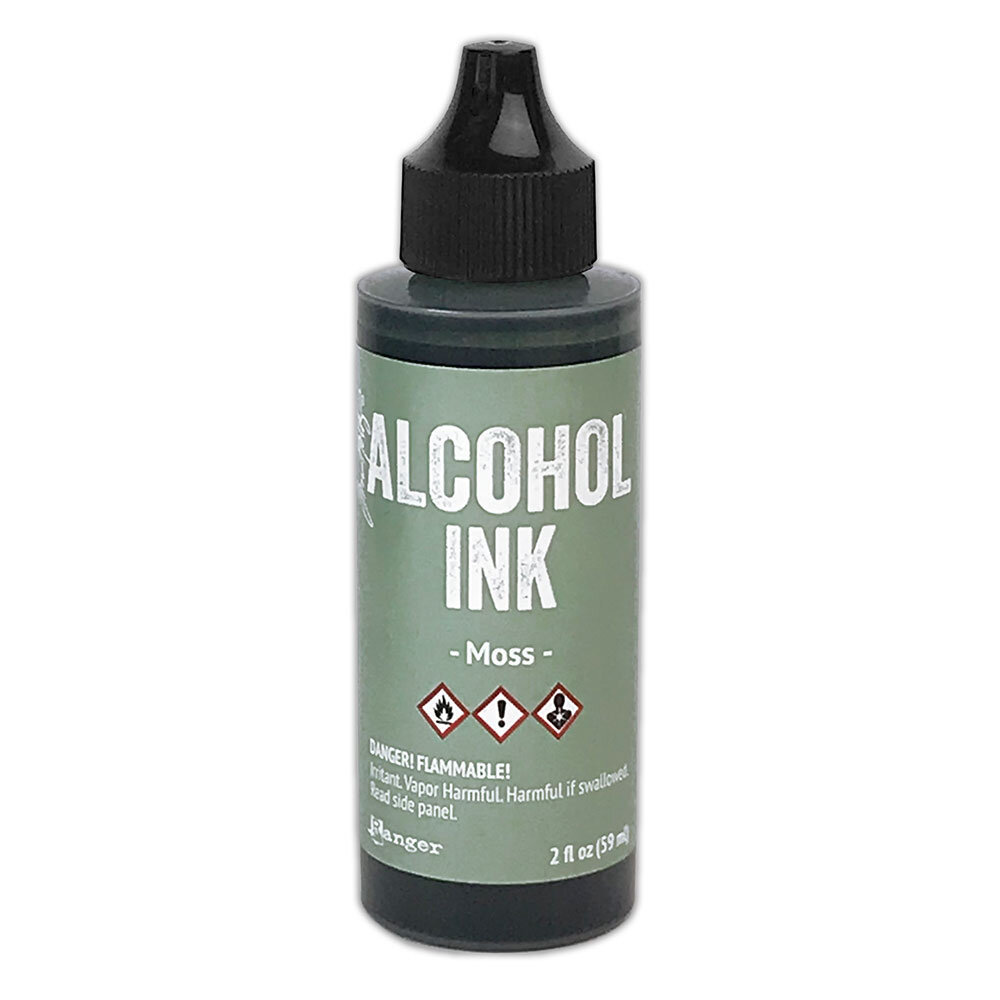 Ranger Tim Holtz Alcohol Ink Moss 2 fl oz (TAG78296) Ranger Tim Holtz Alcohol Ink Moss 2 fl oz (TAG78296)