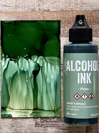 Ranger Tim Holtz Alcohol Ink Moss 2 fl oz (TAG78296) Ranger Tim Holtz Alcohol Ink Moss 2 fl oz (TAG78296)