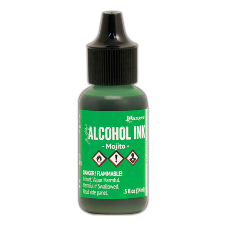 Ranger Tim Holtz Alcohol Ink Mojito 0.5 fl oz (TAL70207) Ranger Tim Holtz Alcohol Ink Mojito 0.5 fl oz (TAL70207)