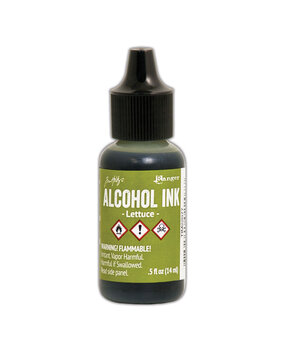 Ranger Tim Holtz Alcohol Ink Lettuce 0.5 fl oz (TIM22077)