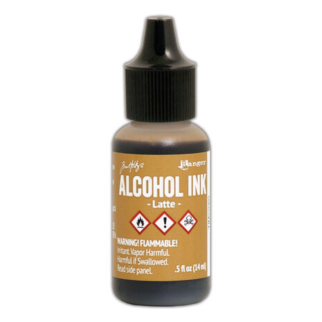 Ranger Tim Holtz Alcohol Ink Latte 0.5 fl oz (TIM22060) Ranger Tim Holtz Alcohol Ink Latte 0.5 fl oz (TIM22060)