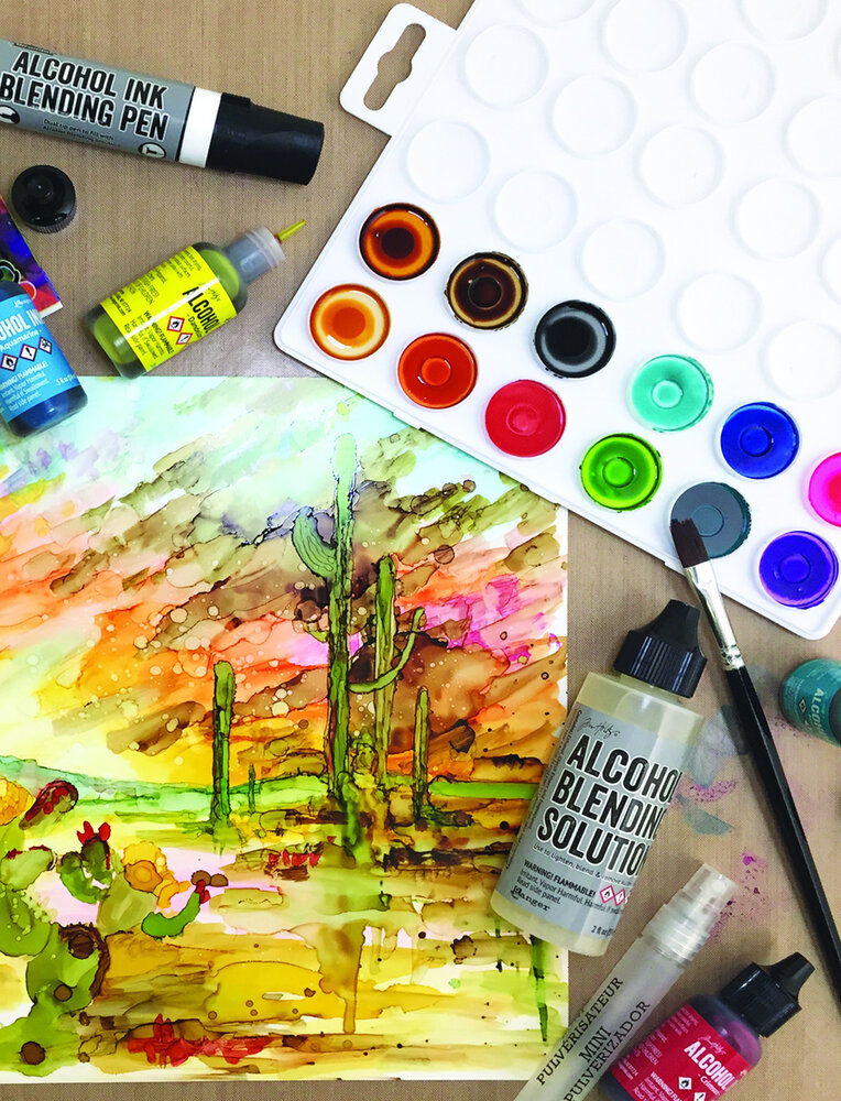 Ranger Tim Holtz Alcohol Ink Palette (TAC58526)