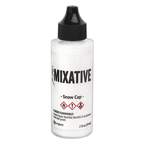 Ranger Tim Holtz Metallic Mixative Snow Cap 2 fl oz (TAG76278) Ranger Tim Holtz Metallic Mixative Snow Cap 2 fl oz (TAG76278)