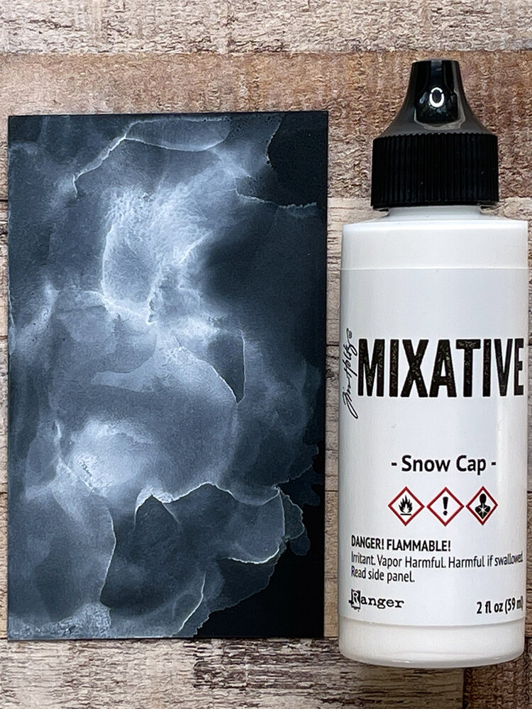 Ranger Tim Holtz Metallic Mixative Snow Cap 2 fl oz (TAG76278) Ranger Tim Holtz Metallic Mixative Snow Cap 2 fl oz (TAG76278)