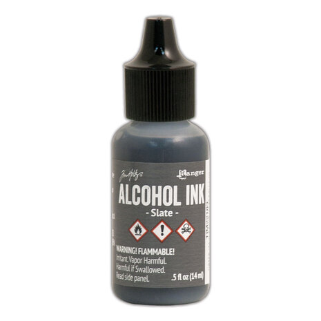 Ranger Tim Holtz Alcohol Ink Slate 0.5 fl oz (TIM22183) Ranger Tim Holtz Alcohol Ink Slate 0.5 fl oz (TIM22183)