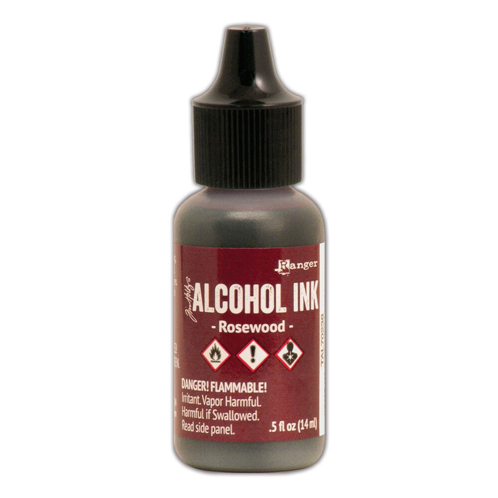 Ranger Tim Holtz Alcohol Ink Rosewood 0.5 fl oz (TAL70238) Ranger Tim Holtz Alcohol Ink Rosewood 0.5 fl oz (TAL70238)