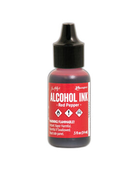 Ranger Tim Holtz Alcohol Ink Red Pepper 0.5 fl oz (TIM22152)