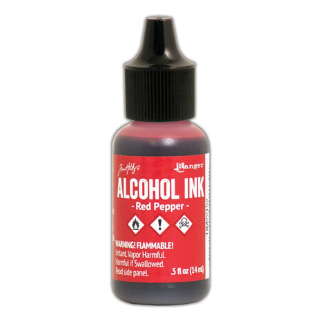 Ranger Tim Holtz Alcohol Ink Red Pepper 0.5 fl oz (TIM22152) Ranger Tim Holtz Alcohol Ink Red Pepper 0.5 fl oz (TIM22152)