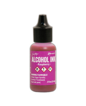 Ranger Tim Holtz Alcohol Ink Raspberry 0.5 fl oz (TAB25528)