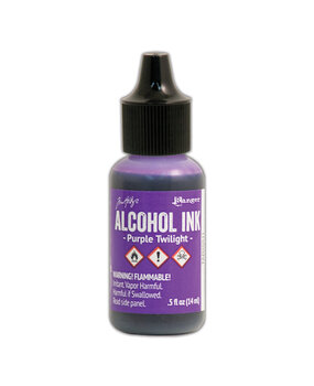 Ranger Tim Holtz Alcohol Ink Purple Twilight 0.5 fl oz (TAB25511)