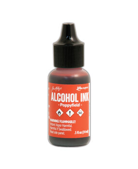 Ranger Tim Holtz Alcohol Ink Poppyfield 0.5 fl oz (TAL40736)