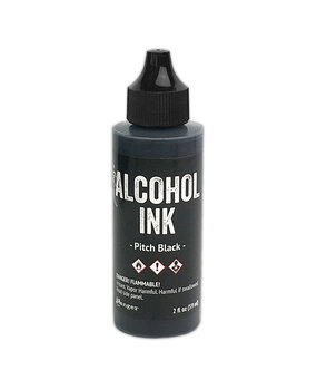 Ranger Tim Holtz Alcohol Ink Pitch Black 2 fl oz (TAG76230)
