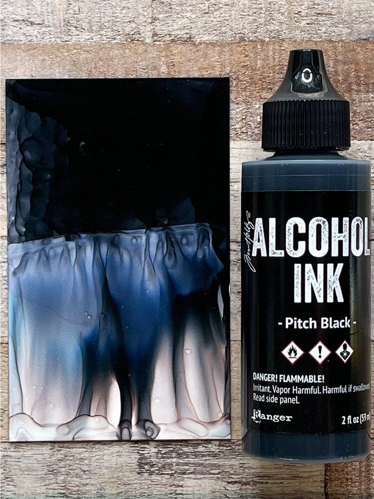 Ranger Tim Holtz Alcohol Ink Pitch Black 2 fl oz (TAG76230) Ranger Tim Holtz Alcohol Ink Pitch Black 2 fl oz (TAG76230)