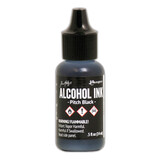 Ranger Tim Holtz Alcohol Ink Pitch Black 0.5 fl oz (TIM22138)