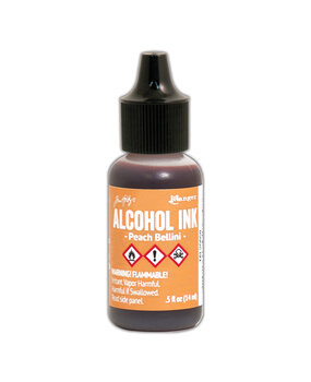 Ranger Tim Holtz Alcohol Ink Peach Bellini 0.5 fl oz (TAL25658)