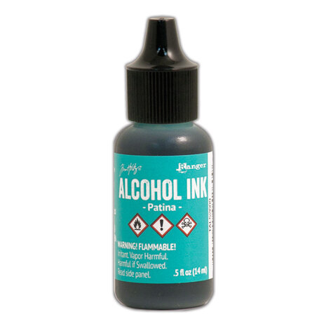 Ranger Tim Holtz Alcohol Ink Patina 0.5 fl oz (TAL52609) Ranger Tim Holtz Alcohol Ink Patina 0.5 fl oz (TAL52609)