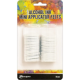 Ranger Tim Holtz Alcohol Ink Applicator Tool Mini - Replacement Round Felts (50pcs) (TAC62165)