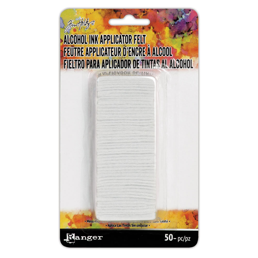 Ranger Tim Holtz Alcohol Ink Applicator Tool - Replacement Felts (50pcs) (TIM20844) Ranger Tim Holtz Alcohol Ink Applicator Tool - Replacement Felts (50pcs) (TIM20844)