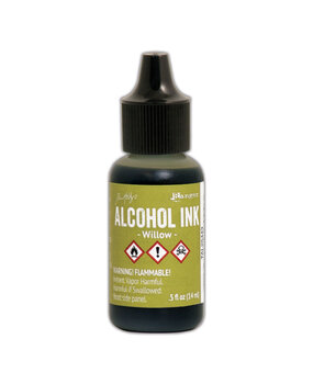 Ranger Tim Holtz Alcohol Ink Willow 0.5 fl oz (TAL25443) Ranger Tim Holtz Alcohol Ink Willow 0.5 fl oz (TAL25443)