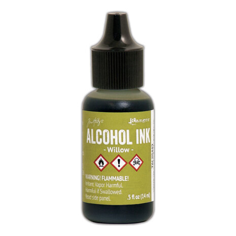 Ranger Tim Holtz Alcohol Ink Willow 0.5 fl oz (TAL25443) Ranger Tim Holtz Alcohol Ink Willow 0.5 fl oz (TAL25443)