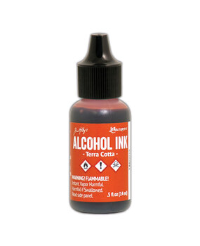 Ranger Tim Holtz Alcohol Ink Terra Cotta 0.5 fl oz (TIM22213)