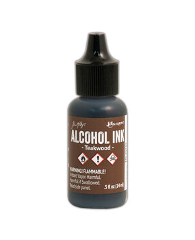Ranger Tim Holtz Alcohol Ink Teakwood 0.5 fl oz (TAL40743) Ranger Tim Holtz Alcohol Ink Teakwood 0.5 fl oz (TAL40743)
