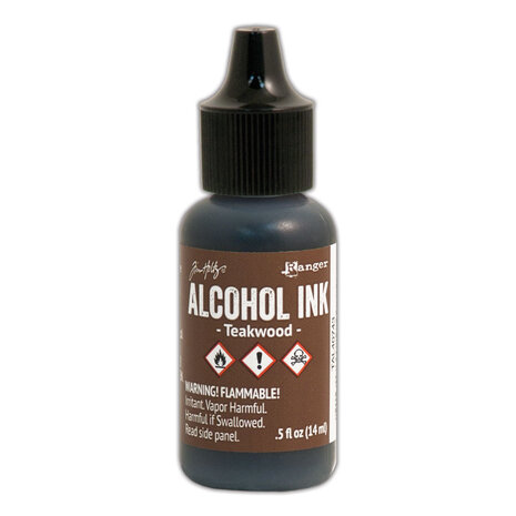 Ranger Tim Holtz Alcohol Ink Teakwood 0.5 fl oz (TAL40743) Ranger Tim Holtz Alcohol Ink Teakwood 0.5 fl oz (TAL40743)