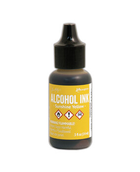 Ranger Tim Holtz Alcohol Ink Sunshine Yellow 0.5 fl oz (TAB25559) Ranger Tim Holtz Alcohol Ink Sunshine Yellow 0.5 fl oz (TAB25559)