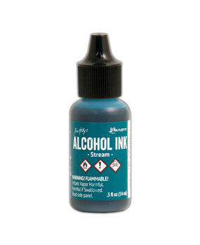Ranger Tim Holtz Alcohol Ink Stream 0.5 fl oz (TIM22206) Ranger Tim Holtz Alcohol Ink Stream 0.5 fl oz (TIM22206)