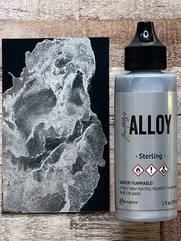 Ranger Tim Holtz Alcohol Alloy Sterling 2 fl oz (TAG77404) Ranger Tim Holtz Alcohol Alloy Sterling 2 fl oz (TAG77404)