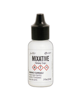 Ranger Tim Holtz Metallic Mixative Snow Cap 0.5 oz (TAL31611) Ranger Tim Holtz Metallic Mixative Snow Cap 0.5 oz (TAL31611)