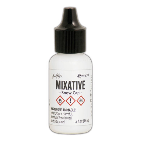 Ranger Tim Holtz Metallic Mixative Snow Cap 0.5 oz (TAL31611) Ranger Tim Holtz Metallic Mixative Snow Cap 0.5 oz (TAL31611)