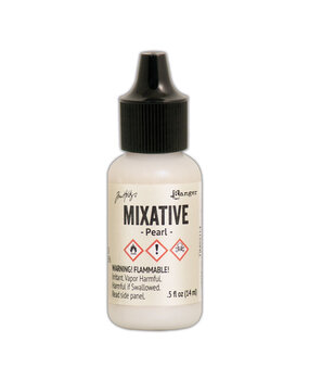 Ranger Tim Holtz Metallic Mixative Pearl 0.5 oz (TIM22114) Ranger Tim Holtz Metallic Mixative Pearl 0.5 oz (TIM22114)