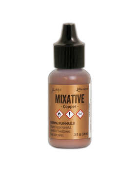 Ranger Tim Holtz Metallic Mixative Copper 0.5 oz (TIM21988) Ranger Tim Holtz Metallic Mixative Copper 0.5 oz (TIM21988)
