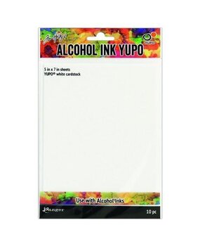 Ranger Tim Holtz Alcohol Ink Yupo Paper 5x7 Inch White (10pcs) (TAC49715) Ranger Tim Holtz Alcohol Ink Yupo Paper 5x7 Inch White (10pcs) (TAC49715)