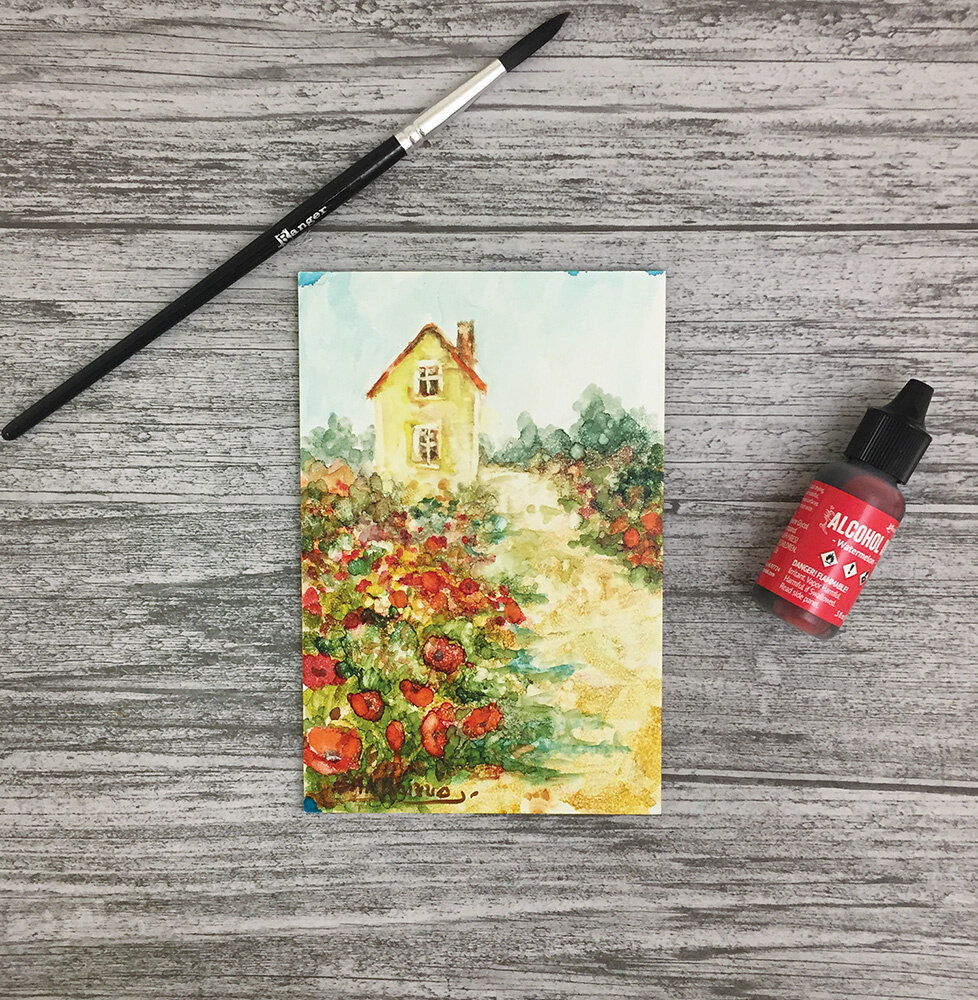 Ranger Tim Holtz Alcohol Ink Hard Core Art Panels Rectangle (3pcs) (TAC66910)