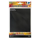 Ranger Tim Holtz Alcohol Ink Dura-Bright Black Opaque Matte 5x7 Inch (10sheets) (TAC81067)