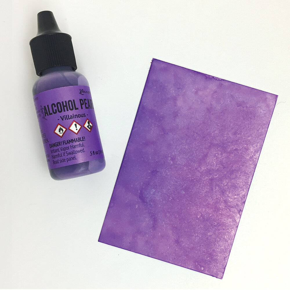 Ranger Tim Holtz Alcohol Pearl Villainous 0.5 oz (TAN65166) Ranger Tim Holtz Alcohol Pearl Villainous 0.5 oz (TAN65166)