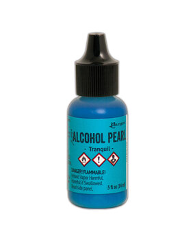 Ranger Tim Holtz Alcohol Pearl Tranquil 0.5 oz (TAN65159) Ranger Tim Holtz Alcohol Pearl Tranquil 0.5 oz (TAN65159)