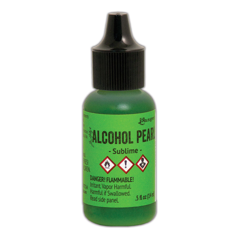 Ranger Tim Holtz Alcohol Pearl Sublime 0.5 oz (TAN65142) Ranger Tim Holtz Alcohol Pearl Sublime 0.5 oz (TAN65142)