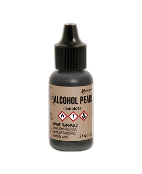 Ranger Tim Holtz Alcohol Pearl Smolder 0.5 oz (TAN65128)