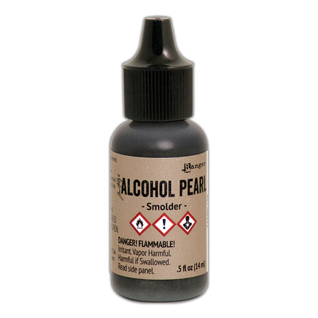 Ranger Tim Holtz Alcohol Pearl Smolder 0.5 oz (TAN65128) Ranger Tim Holtz Alcohol Pearl Smolder 0.5 oz (TAN65128)