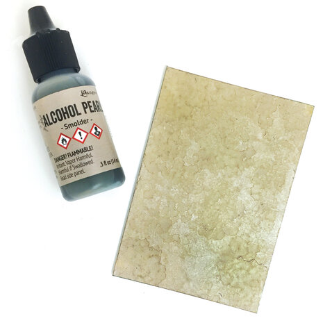 Ranger Tim Holtz Alcohol Pearl Smolder 0.5 oz (TAN65128) Ranger Tim Holtz Alcohol Pearl Smolder 0.5 oz (TAN65128)